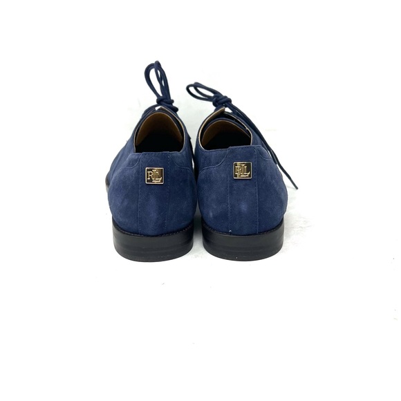 Lauren by Ralph Lauren Maryna Suede Closed Toe Oxfords - Picture 4 of 7